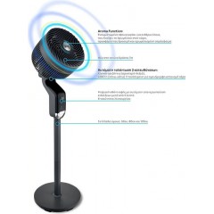 Gruppe FX-L20R Ανεμιστήρας Ορθοστάτης 50W